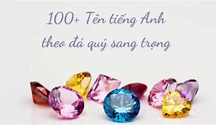 Đá Quý Tiếng Anh Là Gì