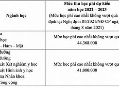 Học Phí Đại Học Y Phạm Ngọc Thạch Năm 2023