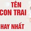 Tên Tiếng Anh Của Con Trai Đẹp