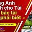 Tiếng Anh Dành Cho Taxi