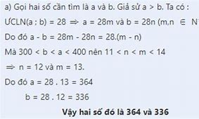 Tìm Các Số Tự Nhiên A Và B Biết Rằng A B 19 A